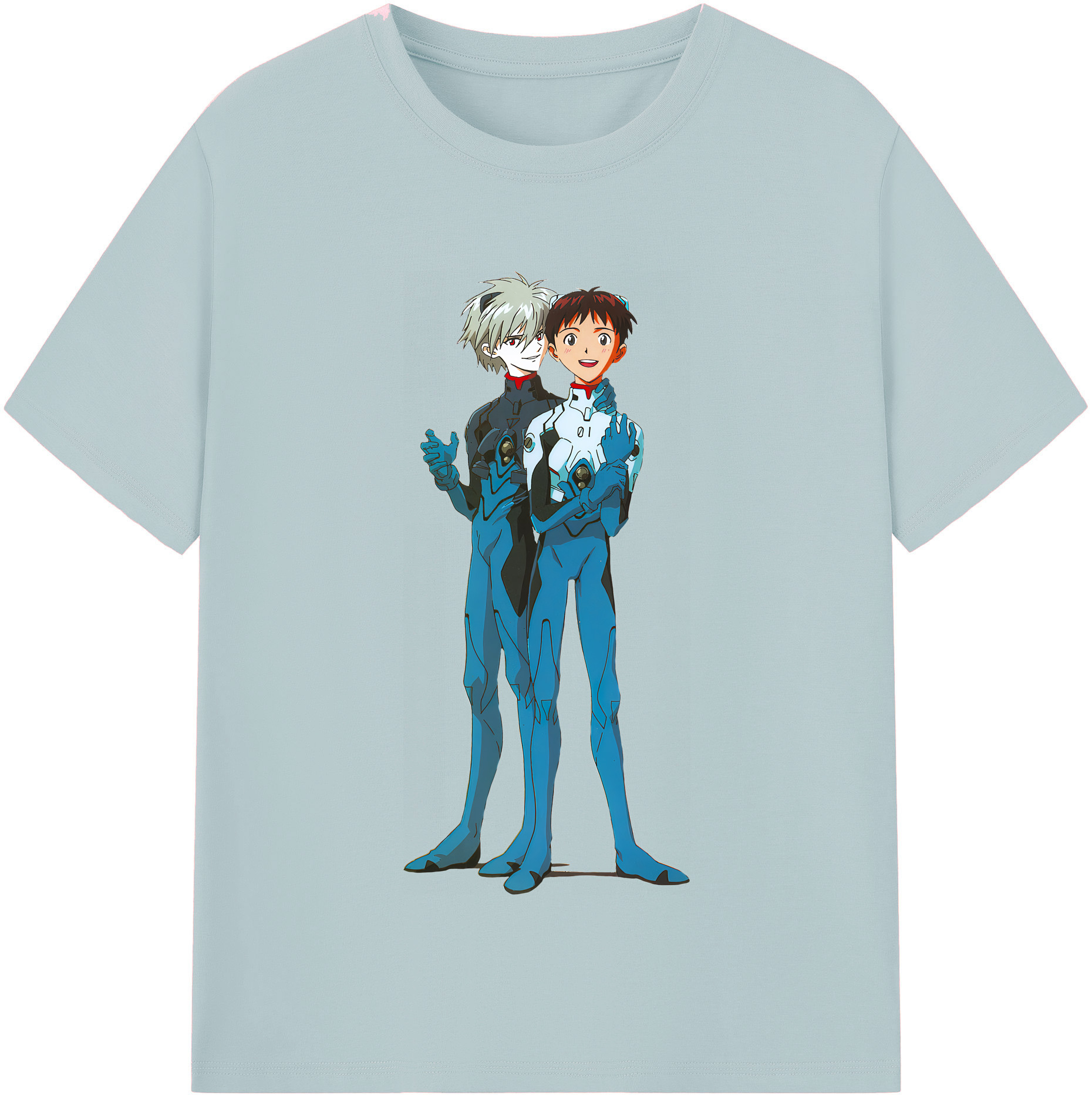 （画像用） EVA 新世紀エヴァンゲリオン 綿100％半袖Tシャツ（フロントプリント）